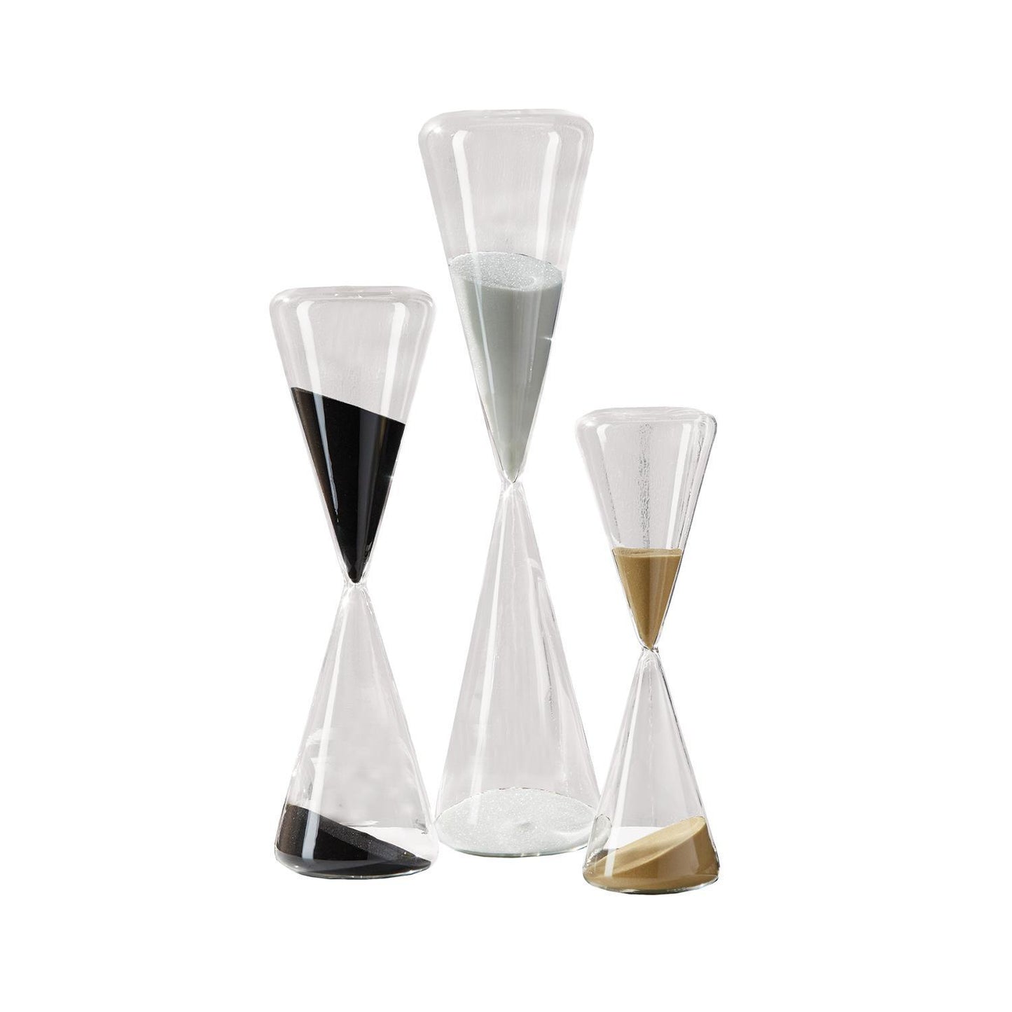 Conical Sand Timer Black