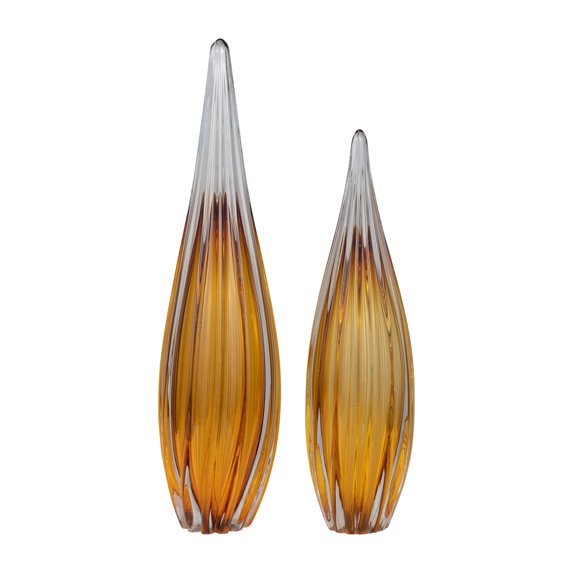Amber Paperweight Vases | Details Panamá
