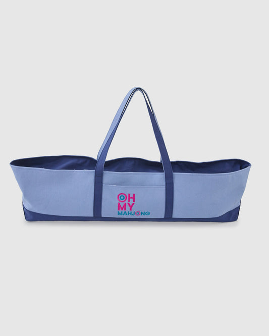 Mahjong Blue Mat Storage Bag