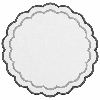 Scalloped Placemats S/4 | Details Panamá