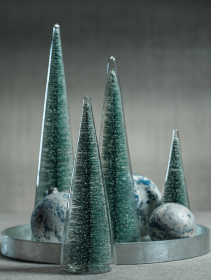 Clear Glass Decorative Trees | Details Panamá