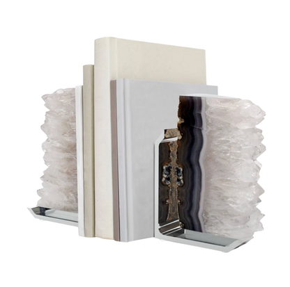 Agate Fim Bookends