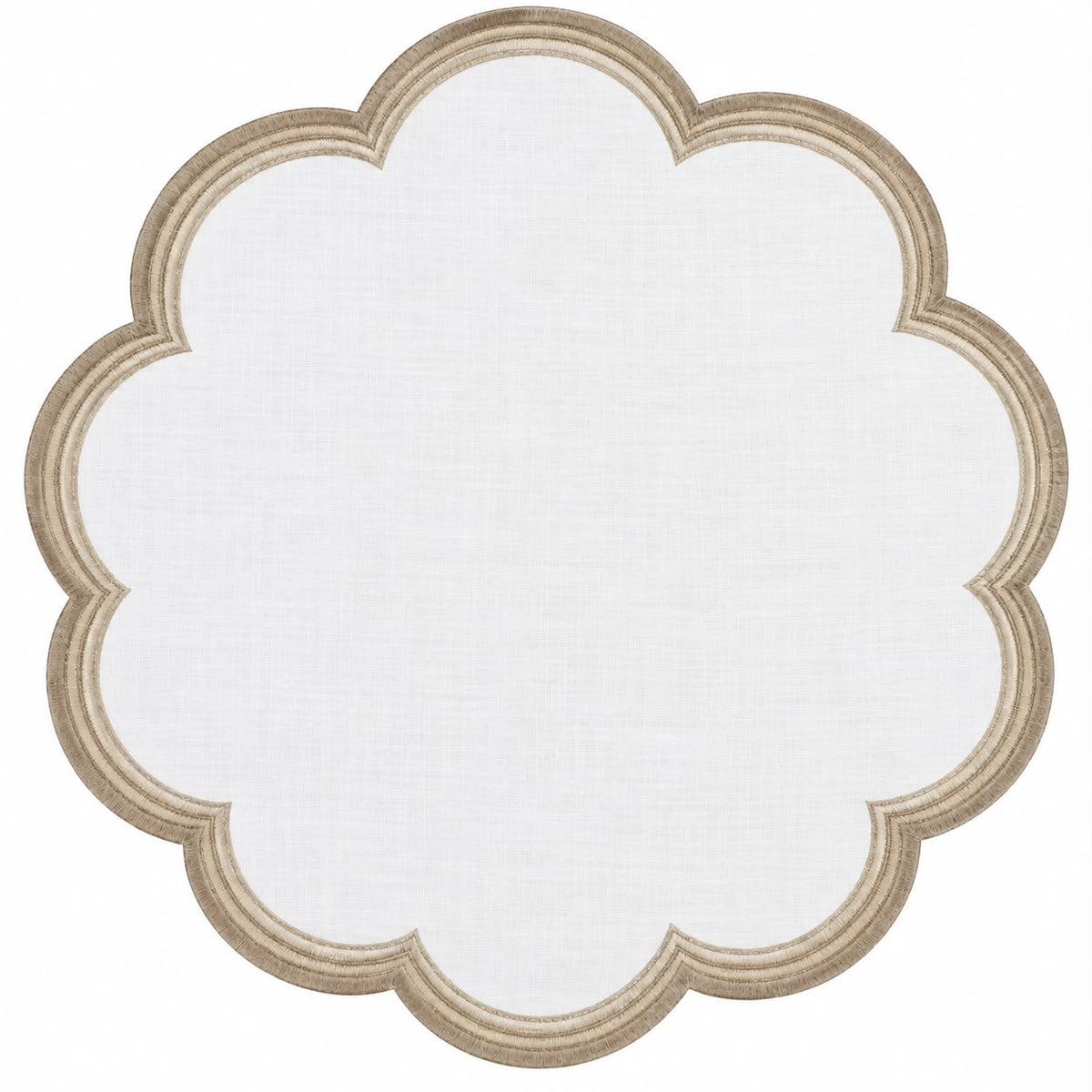Scalloped Placemats S/4 | Details Panamá