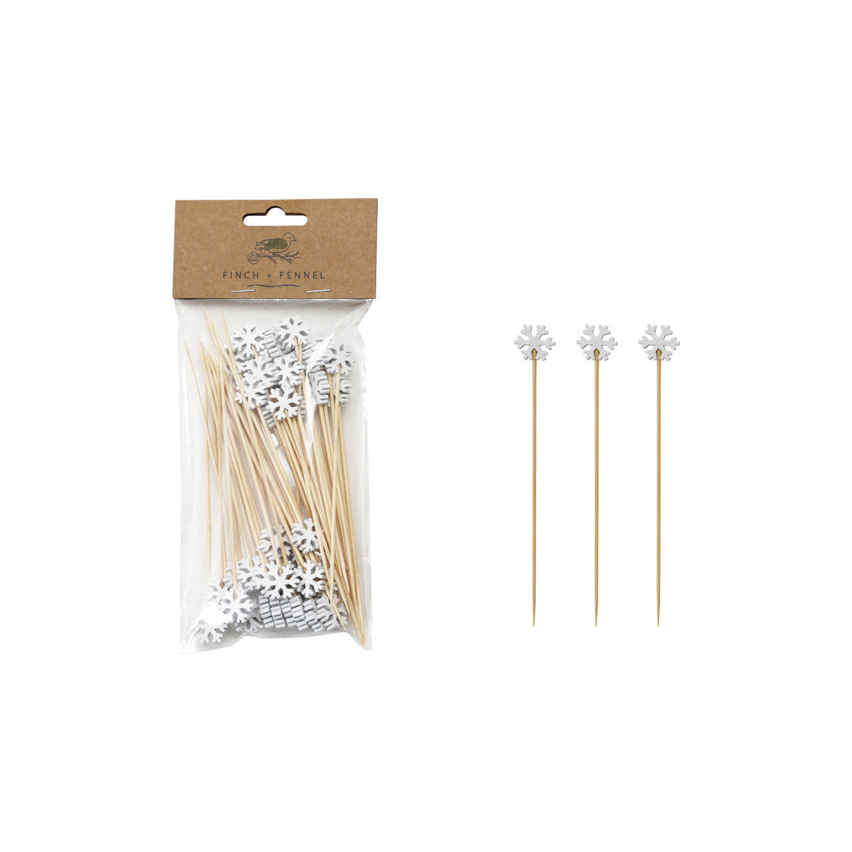 Christmas Shapes Bamboo Skewers | Details Panamá