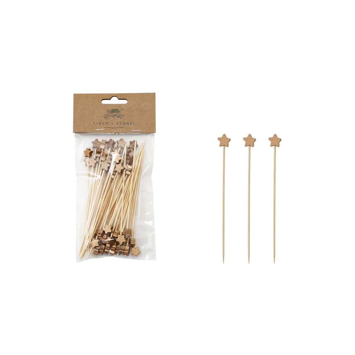 Christmas Shapes Bamboo Skewers | Details Panamá