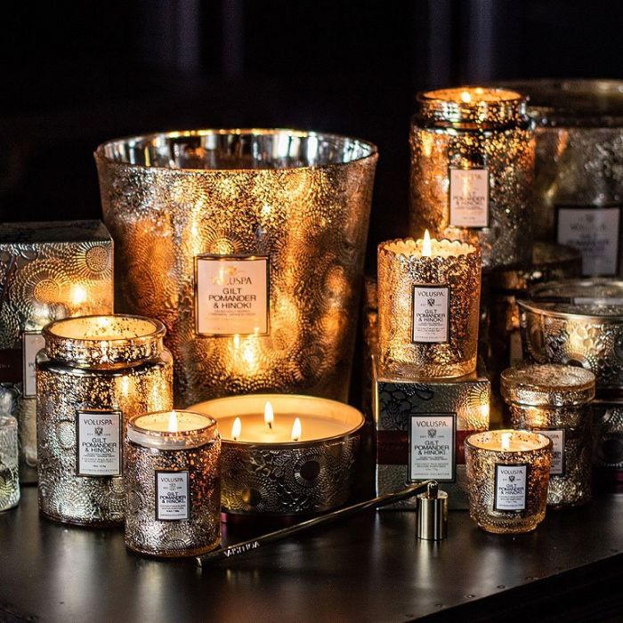 Gilt Pomander & Hinoki Collection