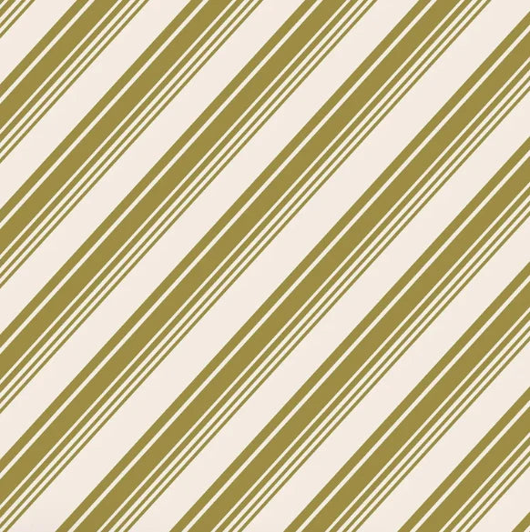 Gold Peppermint Stripe Table Accesories | Details Panamá