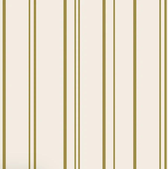 Antique Gold Stripe Table Accesories