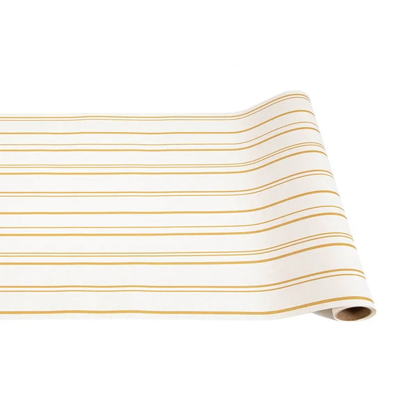 Antique Gold Stripe Table Accesories