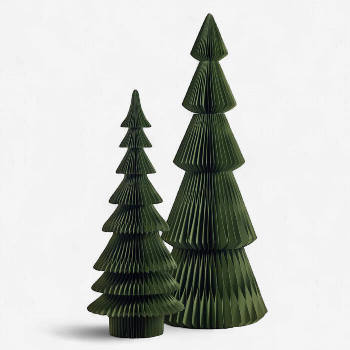 Arboles y Cascanuez De Papel