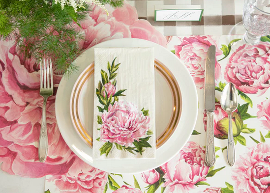 Peony Guest Napkins