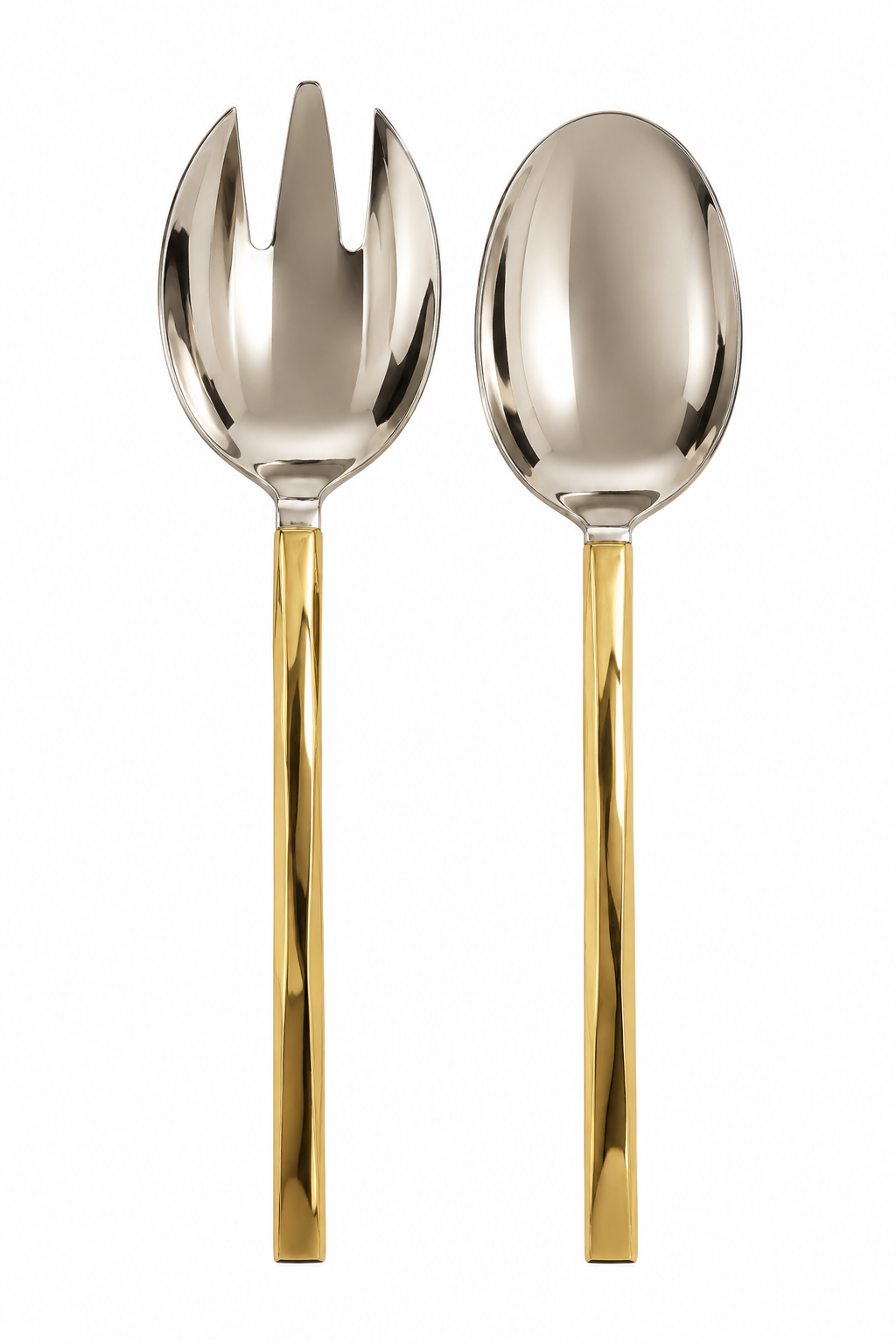 Kyoto Gold / Silver Salad Servers | Details Panamá