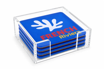 Bon Voyage Acrylic Coasters