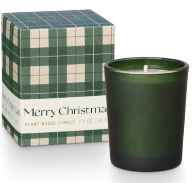 Christmas Boxes Balsam And Cedar Mini Tin Candles