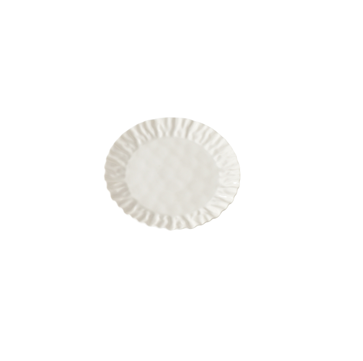 MAS-White Round Salad Plate | Details Panamá