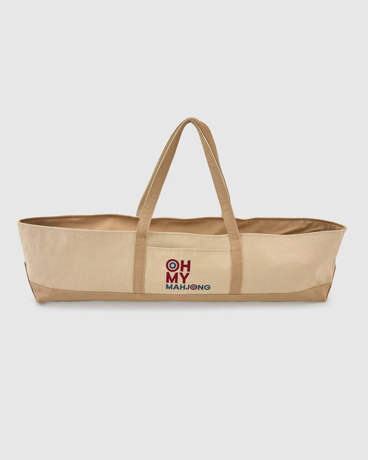 Mahjong Taupe Mat Storage Bag | Details Panamá