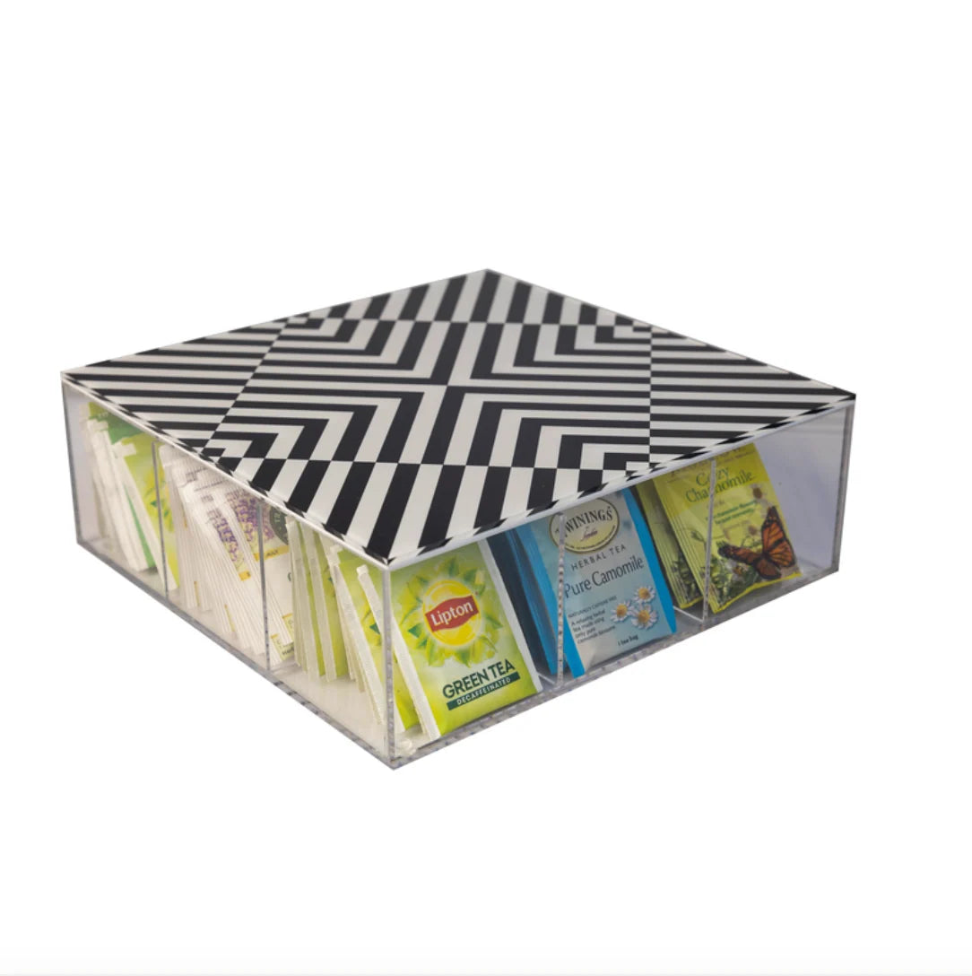 Black & White Tea Box | Details Panamá