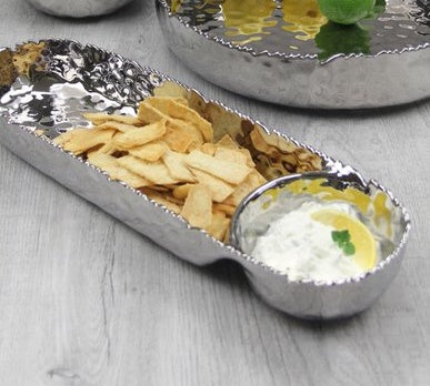 CER-Silver Chip And Dip 3 section