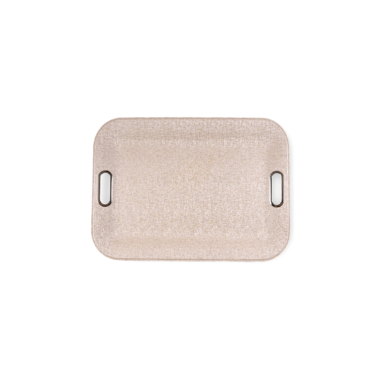 Large Plastic Tray With Metal Handles