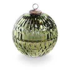Winter White Mercury Ornament Candle