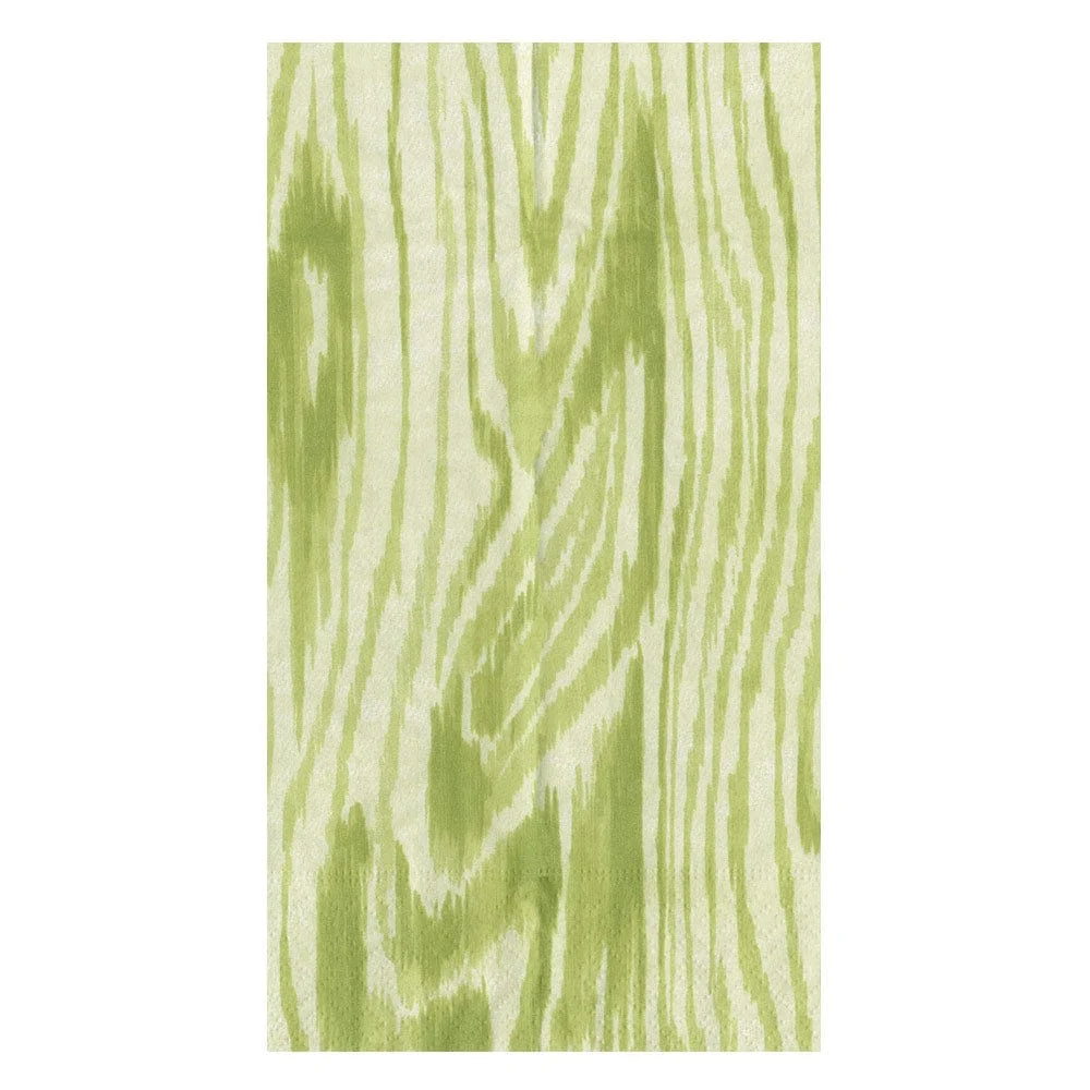 Woodgrain Moss Green Napkins | Details Panamá