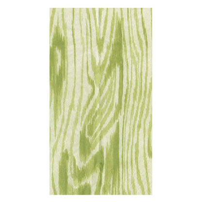 Woodgrain Moss Green Napkins | Details Panamá